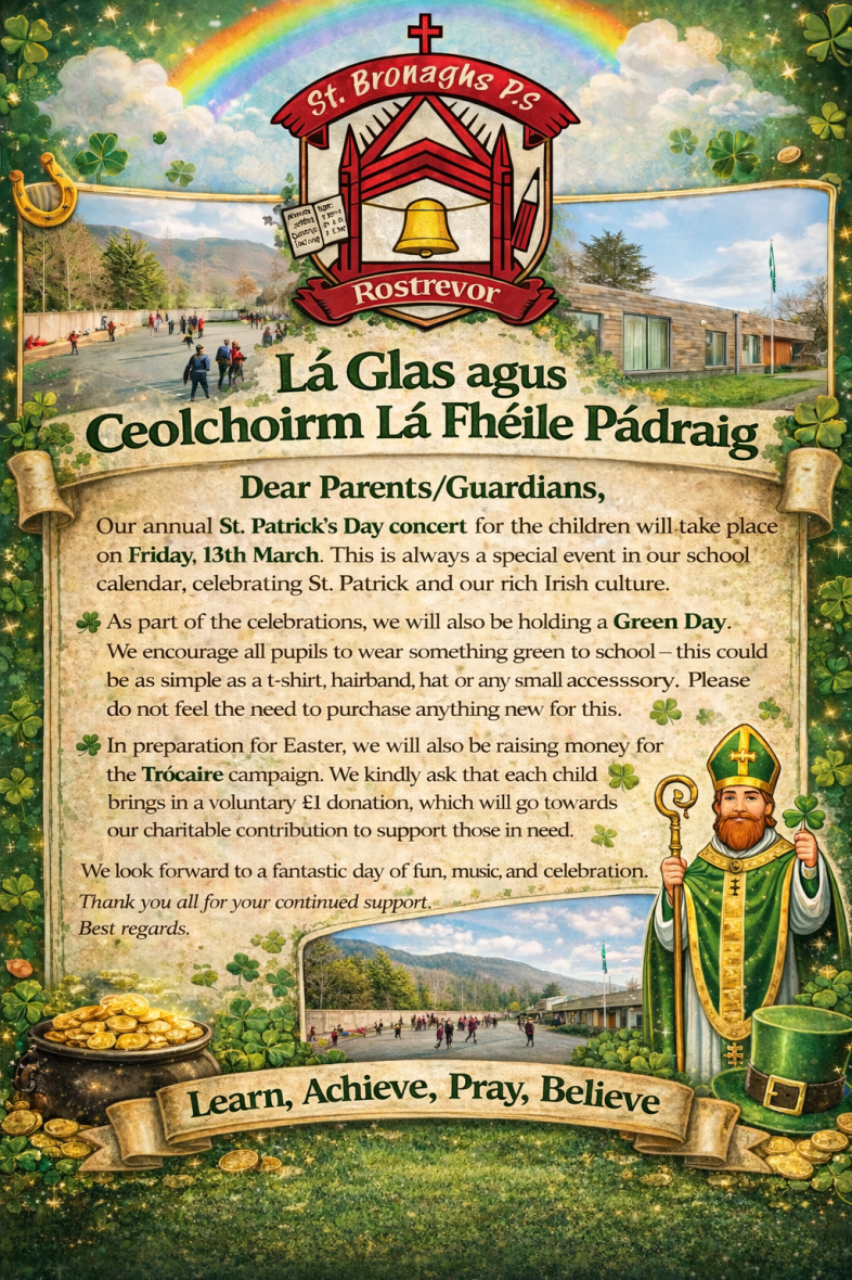 Lá Glas agus Ceolchoirm Lá Fhéile Pádraig