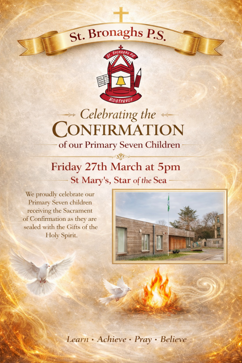 Ag ceiliúradh Chóineartú ár bpáistí Rang a Seacht