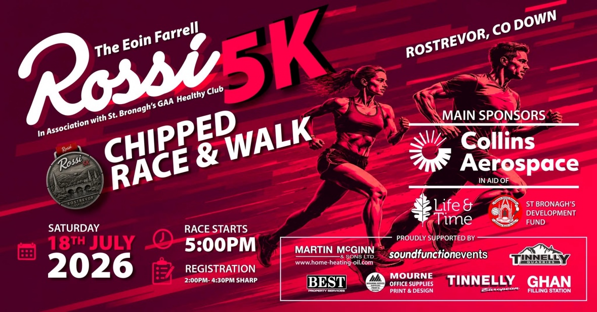 Eoin Farrell Rossi 5K and Walk 2026